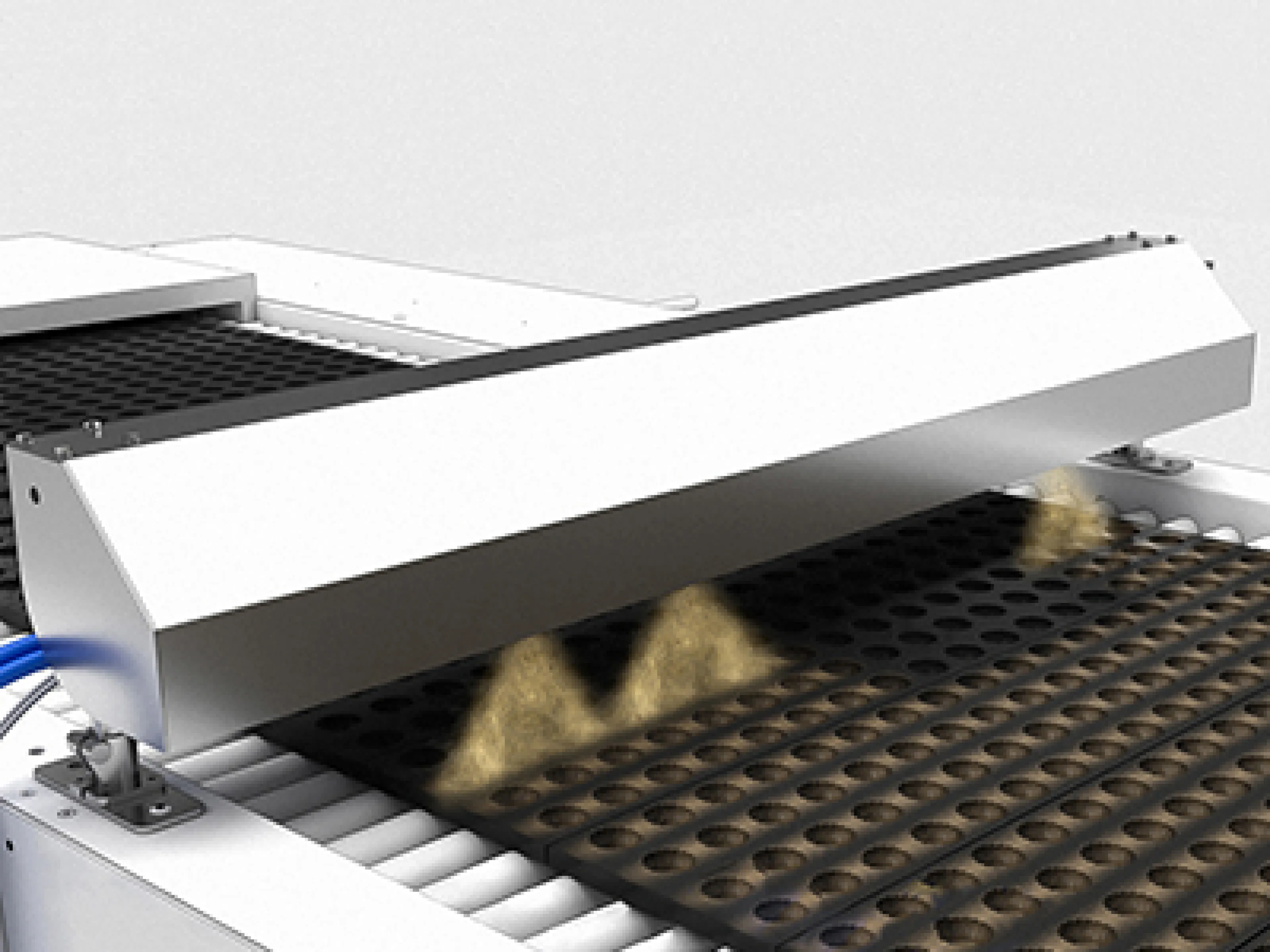 Die Sprühventile des „spray.xact food“ arbeiten auf Basis elektrischer Impulse und vollkommen druckluftfrei