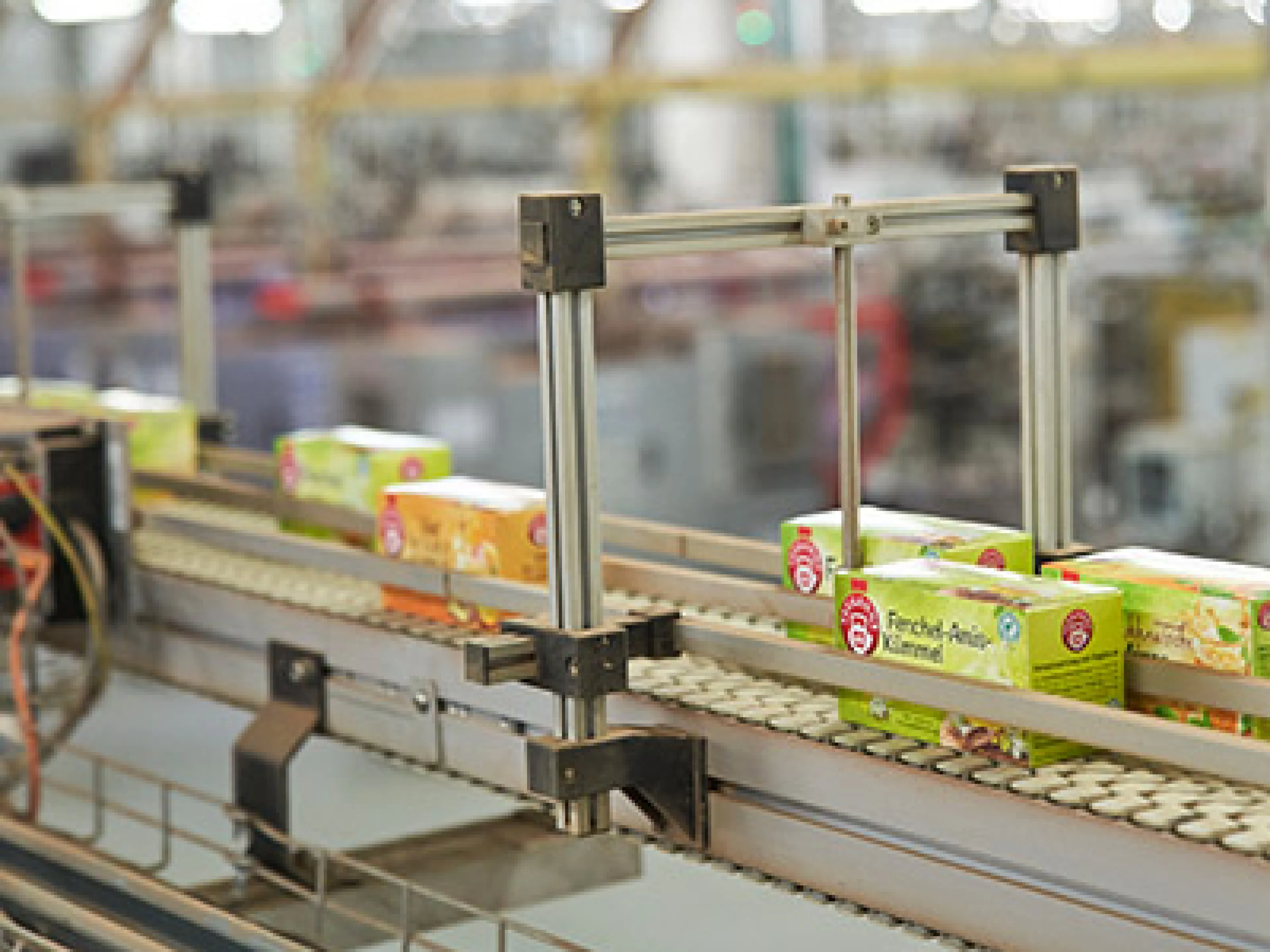 Teeproduktion bei Teekanne