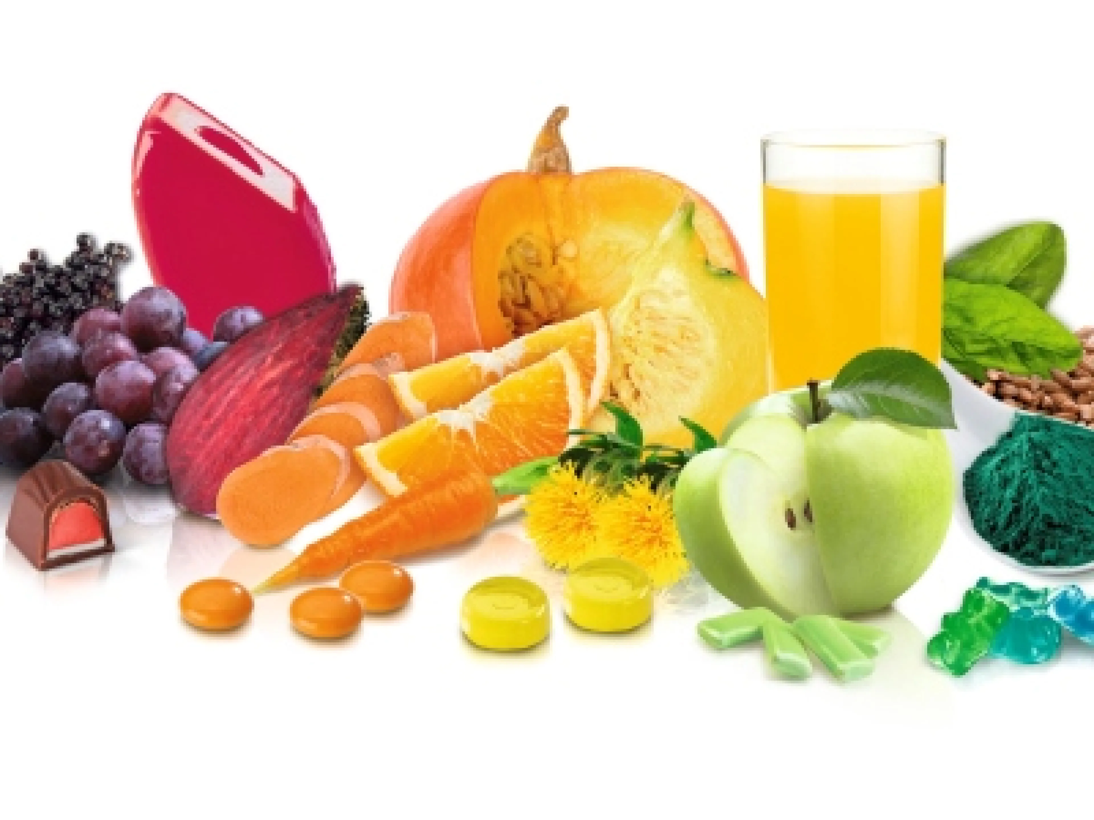 Das WFSI Farbenportfolio umfasst mit der Rainbow Range eine große Bandbreite färbender Lebensmittel für Getränke und Lebensmittel