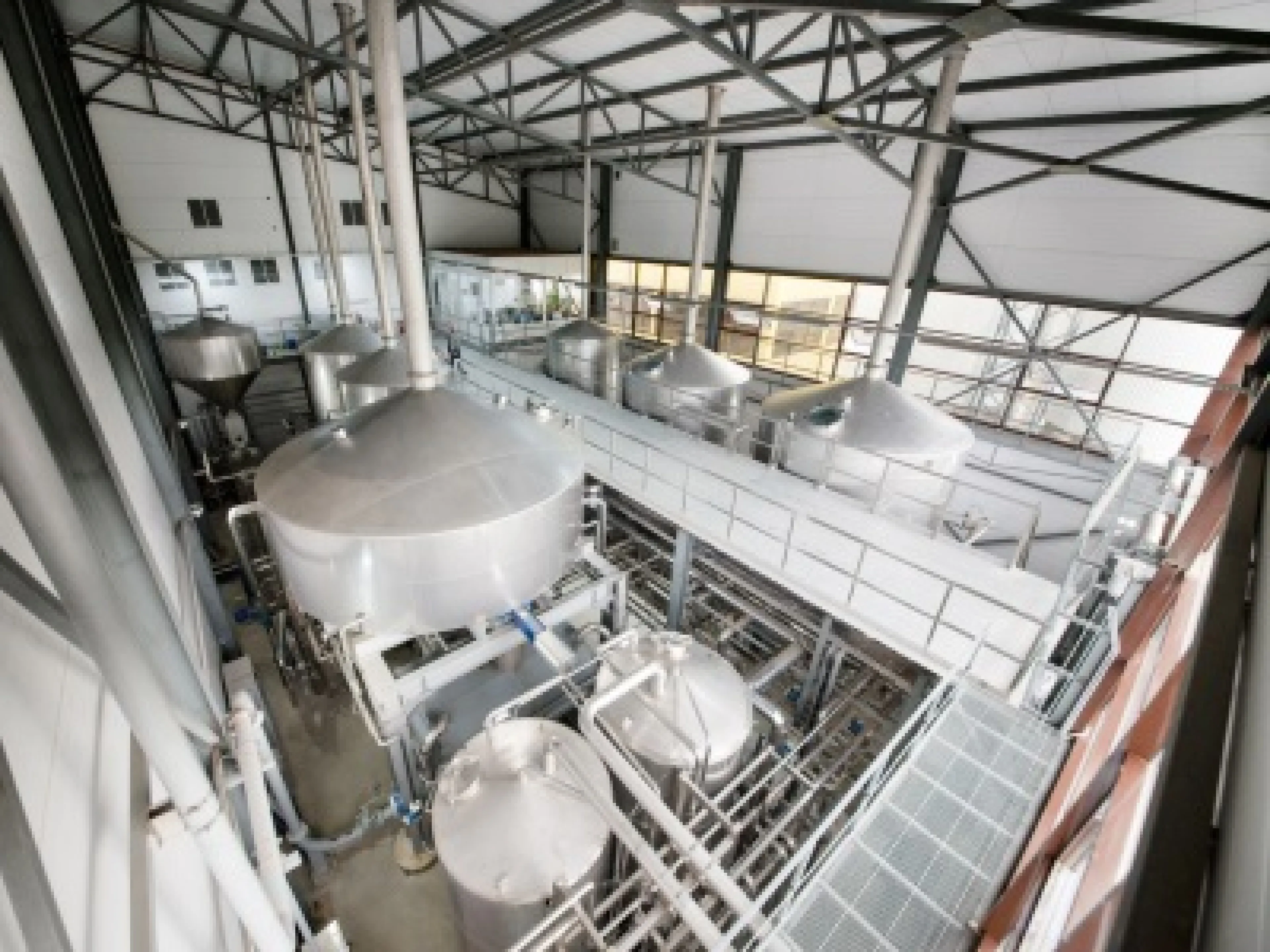 Installiert wurden die neuesten Sudhausinnovationen