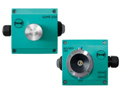 GSME und HOTSPOT Melder, Bild: Rembe GSME und HOTSPOT Melder