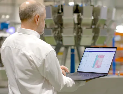 KI-gesteuerten Fernüberwachungs- und Reporting-Software „Sentinel 5.0“, Bild: Ishida KI-gesteuerten Fernüberwachungs- und Reporting-Software „Sentinel 5.0“