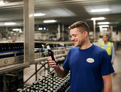 Krombacher Produktion