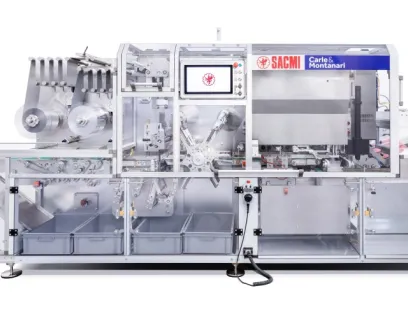 Einschlagmaschine HTB, Bilder: SACMI Einschlagmaschine HTB, Bilder: SACMI