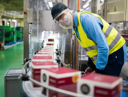 Arbeitssicherheit im Kaffeewerk von Nestlé in Schwerin, Bild: Nestlé Deutschland Arbeitssicherheit im Kaffeewerk von Nestlé in Schwerin