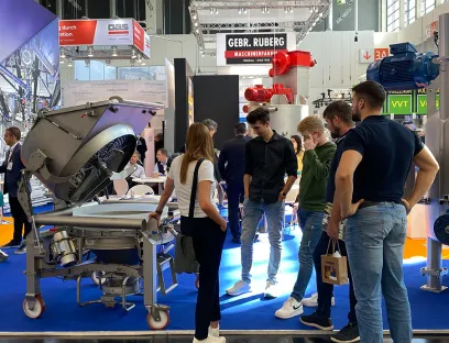 Die Powtech Technopharm 2025 stellt Technologien zur Verarbeitung von Pulvern, Feststoffen und Flüssigkeiten vor, Bild: Susanne Woggon Powtech Technopharm 2025