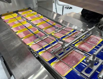Rockwell und Middleby Food Processing Corporation realisieren erste vollautomatisierte Bacon-Produktionslinie