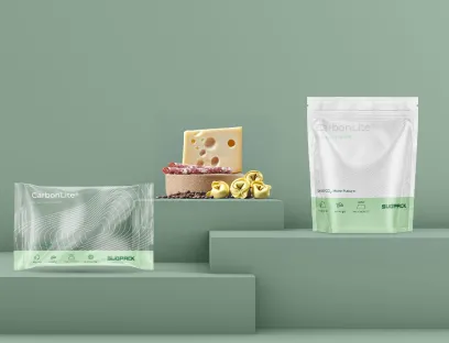 CarbonLite, die hoch-performanten Schlauchbeutelfolien von SÜDPACK aus PP und PE-Monomaterial, lassen sich zum leichtgewichtigen Flow Pack, zum standsicheren Doypack, zu stabilen Klotzbodenbeuteln und auch zu komfortablen Spouted Pouches verarbeiten.