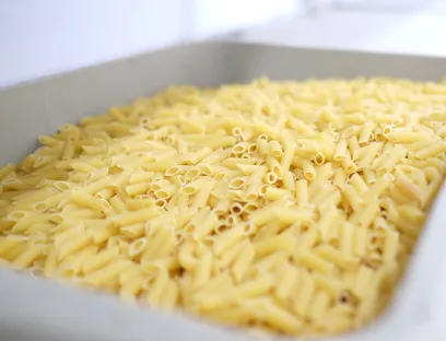 Penne-Nudeln des Traditionsunternehmens Wolf Nudeln