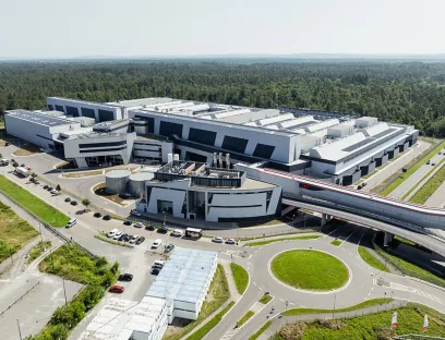 In Graben-Neudorf fertigt SEW-Eurodrive Getriebeteilen in seinem neuen Werk