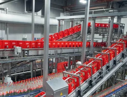 Betrieb am laufenden Band, ein ungeplanter Stillstand würde immense Kosten verursachen.