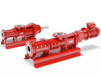 Die neuen Exzenterschneckenpumpen sind modellabhängig um bis zu 25 Prozent kürzer und adressieren gezielt die Nachfrage vieler Anwender nach kompakten und leicht zu wartenden Pumpe