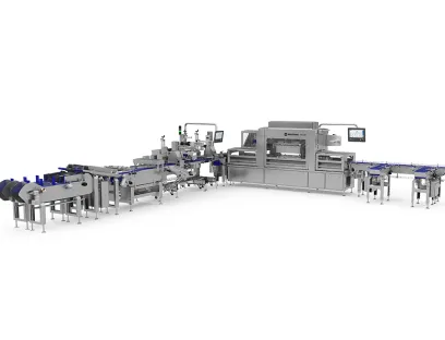 Traysealer-Linie mit neuen Close-Cut-Werkzeug trägt durch optimierten Materialverbrauch zur Nachhaltigkeit bei