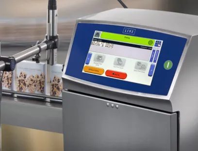Linx 8900 Drucker für die Chargen- und MHD-Kennzeichnung, Bild: Bluhm Systeme Linx 8900 von Bluhm Systeme