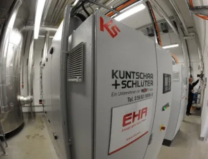 Blockheizkraftwerk bei Wilhelm Brandenburg