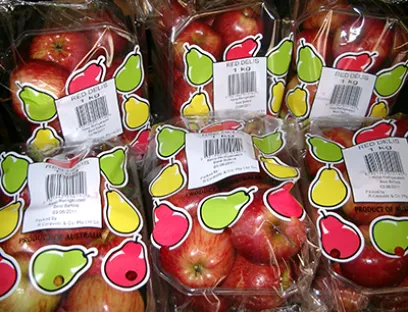 Linx-TT-Druck Obst, Bild: Bluhm Systeme GmbH Produktkennzeichnung
