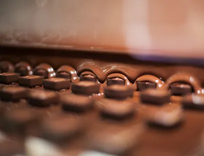 Schokoladenproduktion