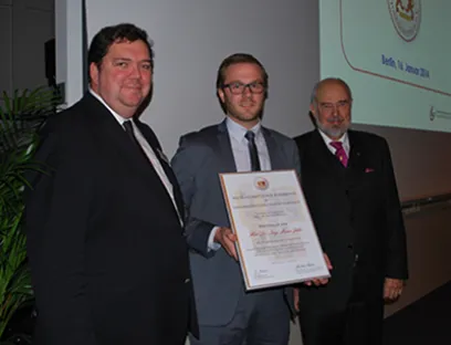 Preisverleihung Wissenschaftlicher Förderpreis 2014