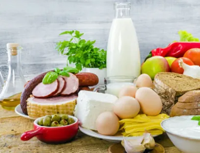 Lebensmittel und Getränke