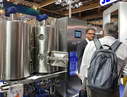 Die Achema 2024 zeigte neue technische Lösungen für die Lebensmittel- und Getränkeproduktion, Bilder: LMV-online.de / Susanne Woggon Die Achema 2024 zeigte neue technische Lösungen für die Lebensmittel- und Getränkeproduktion
