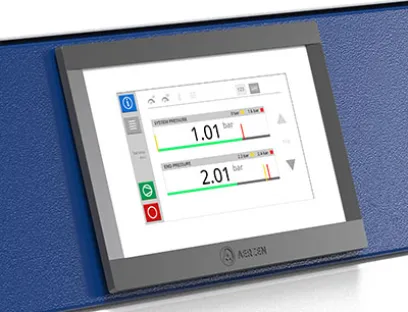 Die neue Generation der Maschinesteuerung Aertronic wurde speziell in Hinblick auf die Kundenanforderungen der verschiedenen Branchen entwickelt