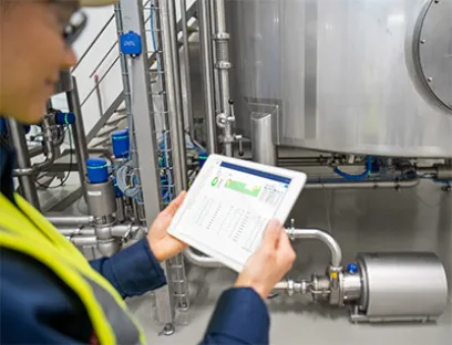 Mit der neuen KI-basierten Software Analytics ermöglicht Alfa Laval eine einfache, kontinuierliche Zustandsüberwachung von Pumpeninstallationen