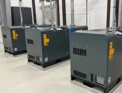 Zur Anwendung kommen auf Lovund drei Flüssigkeitsring-Vakuumpumpen der Serie „LRP VSD+“ von Atlas Copco, Bild: Atlas Copco Zur Anwendung kommen auf Lovund drei Flüssigkeitsring-Vakuumpumpen der Serie „LRP VSD+“ von Atlas Copco