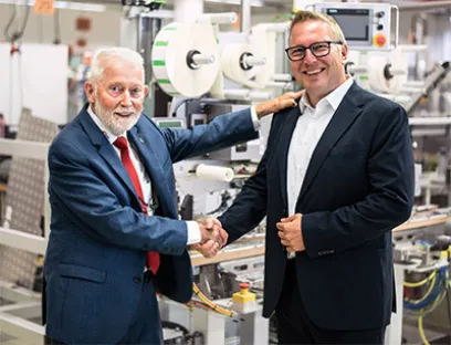 Generationswechsel: Eckhard Bluhm übergibt an Sohn Volker Bluhm