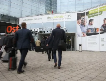 Corona-bedingt fand 2019 die letzte Brau Beviale in Nürnberg statt. 2023 soll es weitergehen, Bild: Nürnberg Messe / Frank Boxler Corona-bedingt fand 2019 die letzte Brau Beviale in Nürnberg statt. 2023 soll es weitergehen