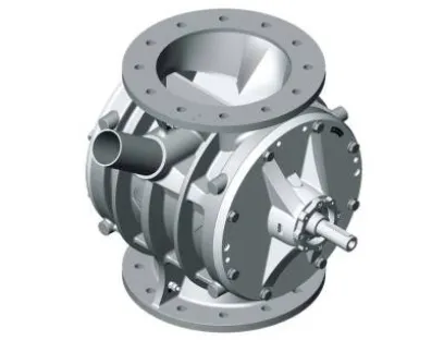 Zellenradschleuse ZVB von Coperion aus Edelstahl