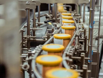 Milchpulverlinie, Bild: Nestlé Wärmerückgewinnung bei Nestlé