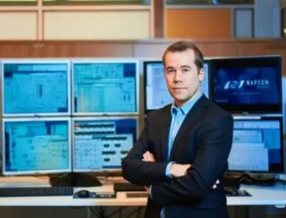 Jaakko Nauha, Vertriebs- und Marketingleiter für Napcon