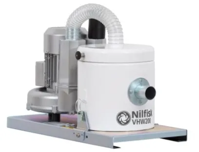 Nilfisk Einbausauger VHW200 für die Pharma-, Lebensmittel- und Chemieindustrie
