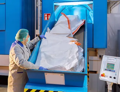 Nachhaltiger Transport von Schüttgütern: Big Bags waschen