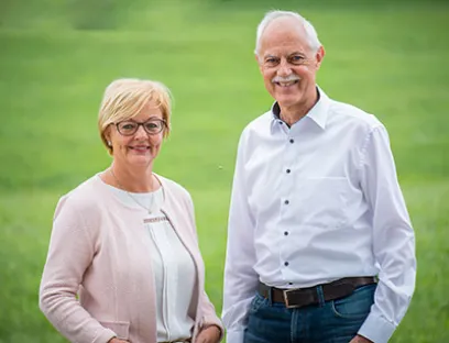 Ursula Harter, Prokuristin / Gesellschafterin und Reinhold Specht, Geschäftsführender Gesellschafter