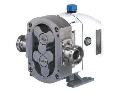 Die Verdrängerpumpe Hy-Line+ in hoch-hygienischer Ausführung