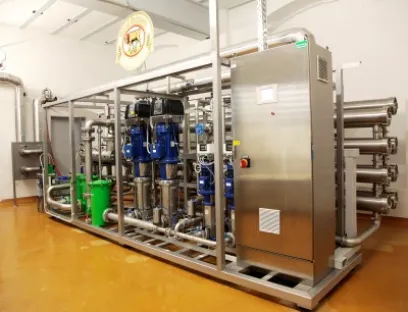 E-SV Pumpen von Lowara sorgen für den richtigen Druck in der Brauerei Gold Ochsen in Ulm