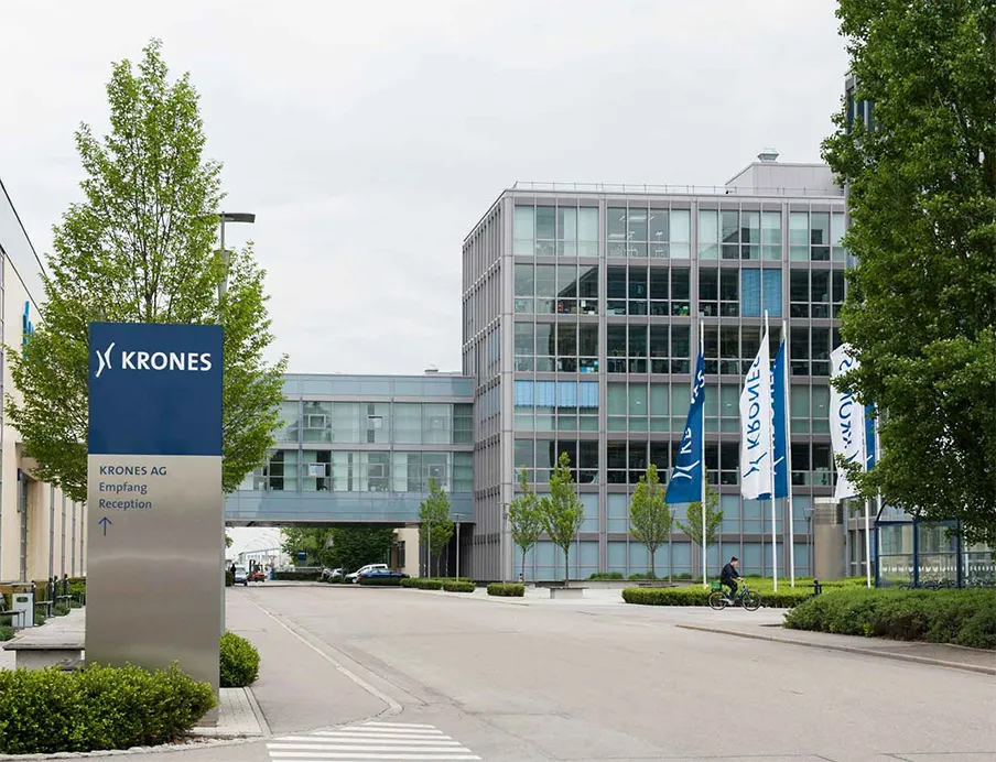 Krones Hauptsitz in Neutraubling, Bild: Krones Krones Hauptsitz in Neutraubling
