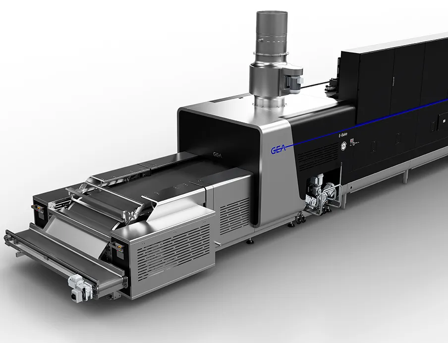 Elektrischer Tunnelofen von Gea für die Backindustrie 