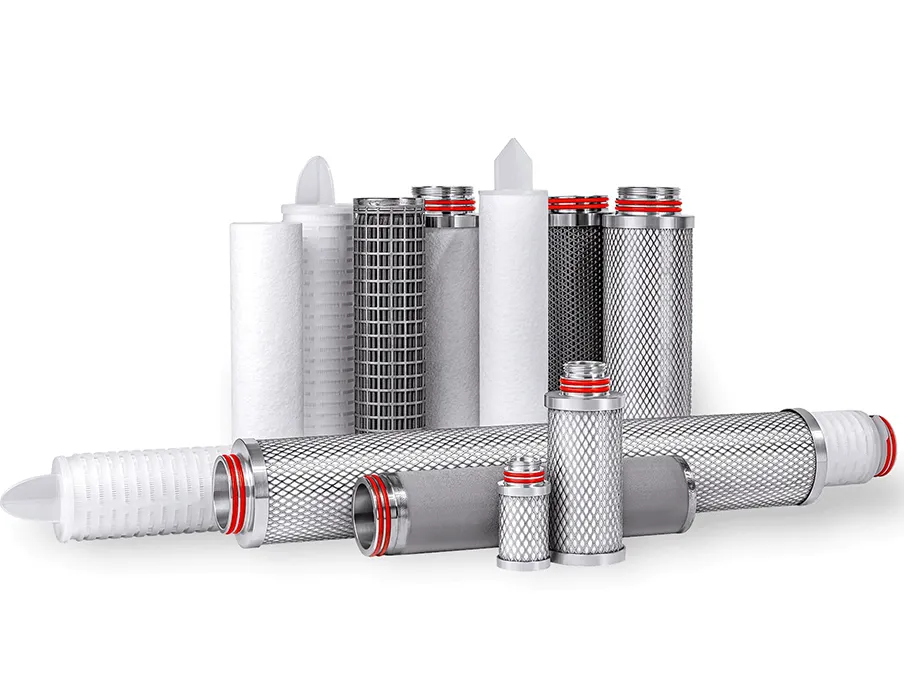 Prozess- und Sterilfilter von Hengst Filtration für Flüssigkeiten, Druckluft und Gase, Dampf in der Lebensmittel- und Getränkeproduktion