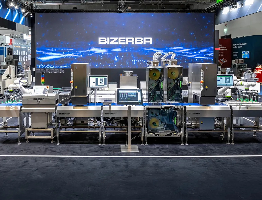 End-of-Line-Lösung für Verpackungsprozesse von Lebensmitteln von Bizerba