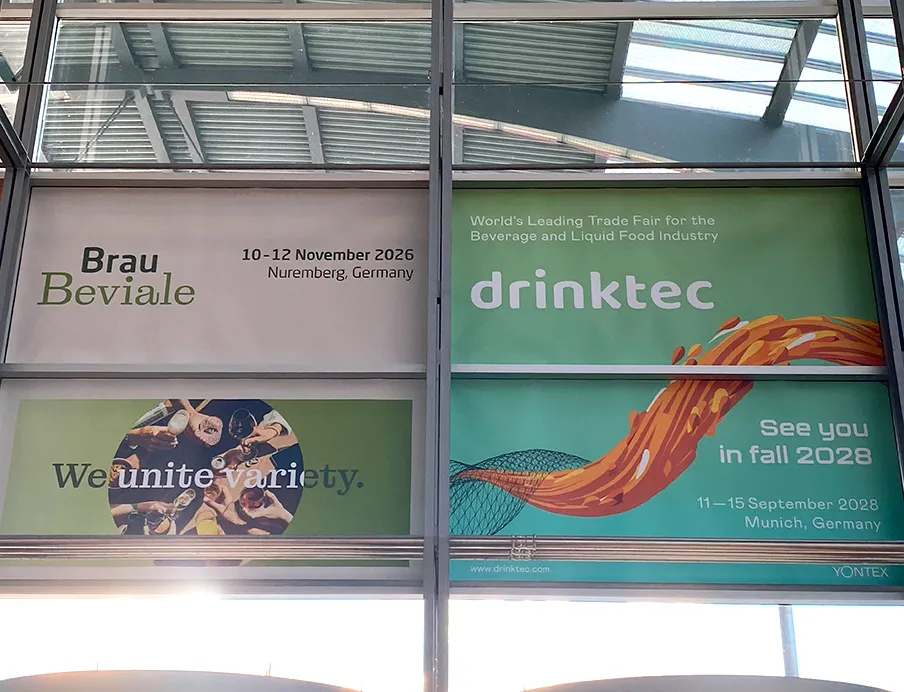 Save the Date für die Drinktec 2028