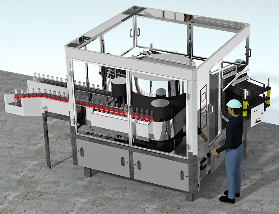 Ein Blick in die Zukunft: Durch die Kombination mit Augmented Reality (AR) wird Maschinensicherheit planbar und erlebbar. Planungen werden visuell greifbar, Investitionen transparent und Kosten klar kalkulierbar