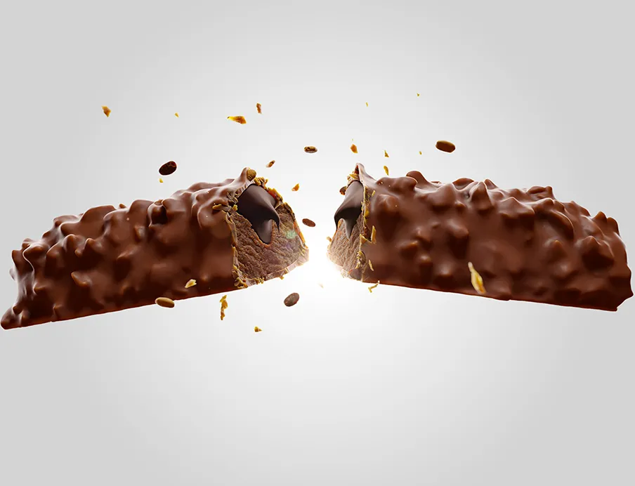 Der Proteinriegel enthält einen Mikronährstoff-Premix, der Vitamine und Nährstoffe für anhaltende Leistungsfähigkeit und Immungesundheit liefert