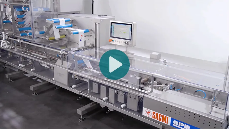 Video über die Sacmi Hochleistungsschlauchbeutelmaschine JTA+