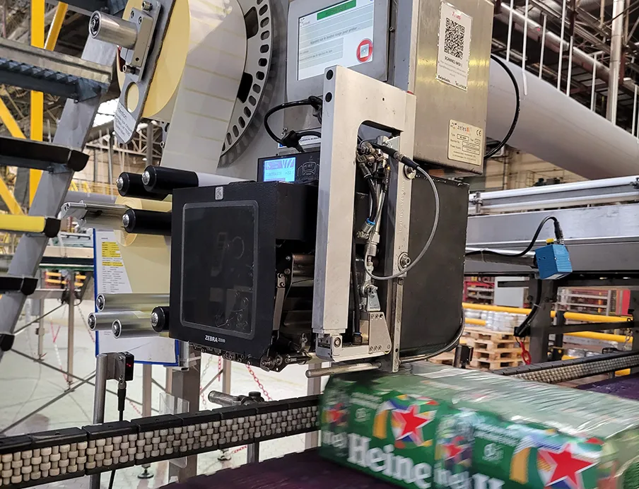 Heineken setzt auf eine industrielle Identifizierungslösung, um die wachsenden Erwartungen seiner Kunden an Rückverfolgbarkeit und Automatisierung zu erfüllen