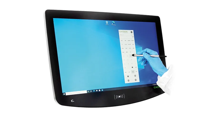 P-CAP Multitouch-Bildschirm.