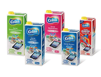 Milchverpackungen