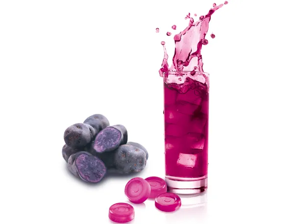 Farbstoff Lila aus Süßkartoffeln