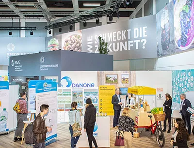 Leitmotto „Wie schmeckt die Zukunft“ auf der Internationalen Grünen Woche am BVE-Stand